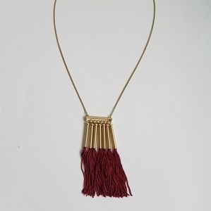 FINAL PRICE NWT Lucky brand tassel necklace